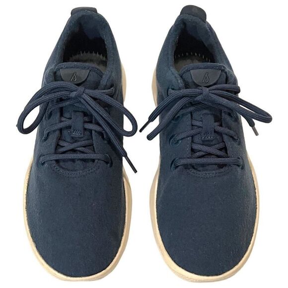 Allbirds Men's Wool Runners, Blue, Size 10 - Picture 2 of 11